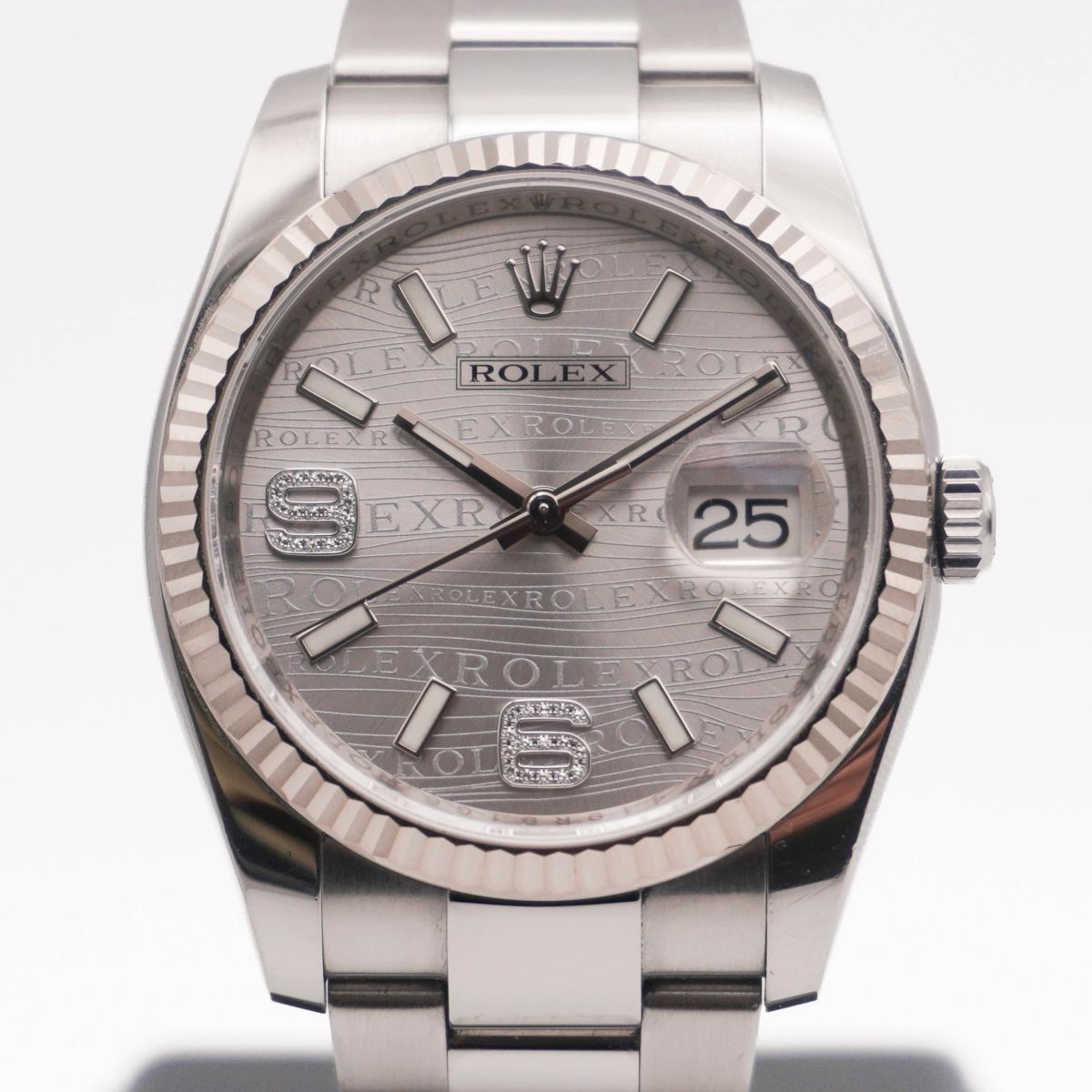 Rolex Datejust 36 seltenes Zifferblatt mit Diamanten