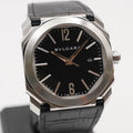 Bvlgari Octo Solotempo Automatik 41mm Zifferblatt Schwarz