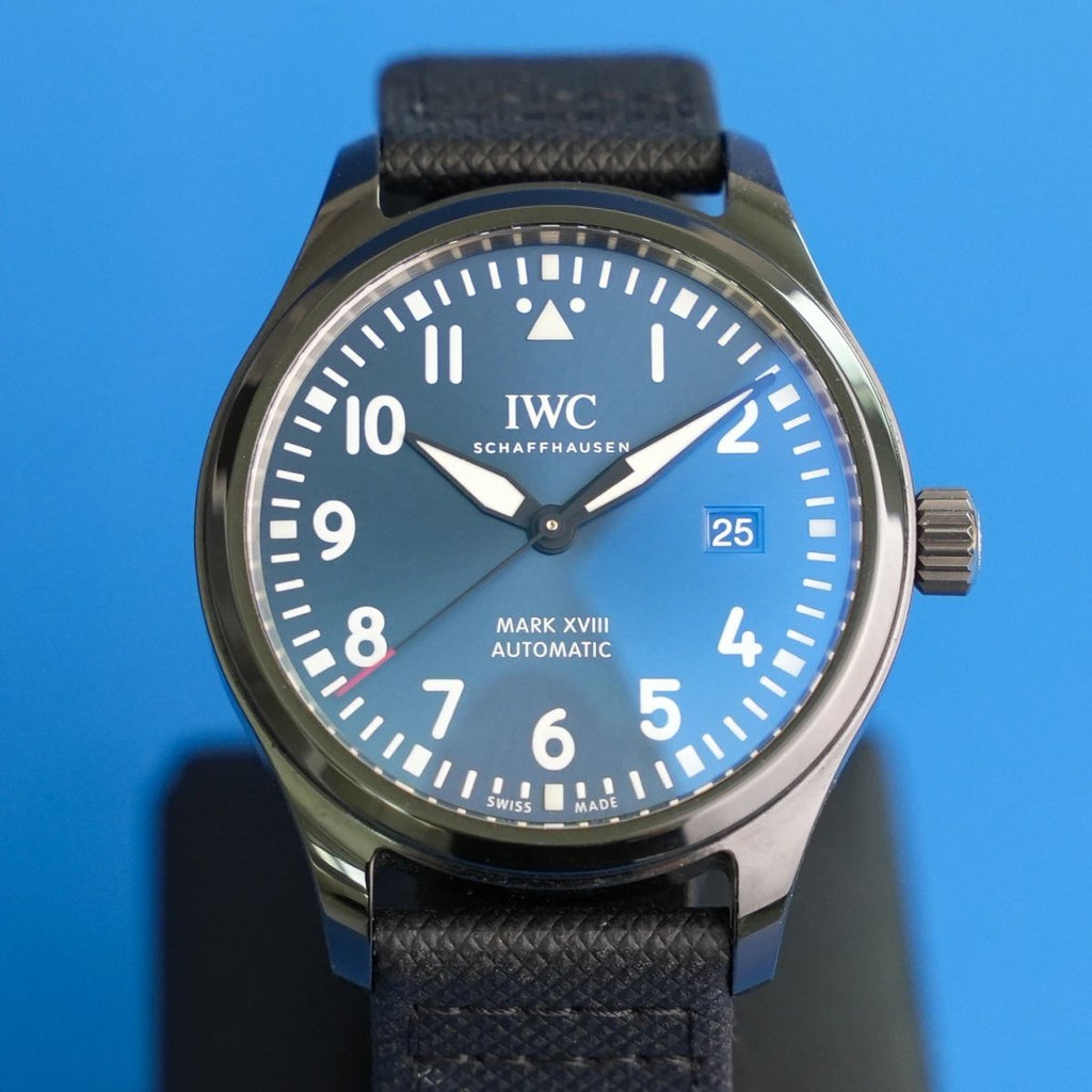 IWC Schaffhausen Fliegeruhr MK18 Laureus Garantiekarte