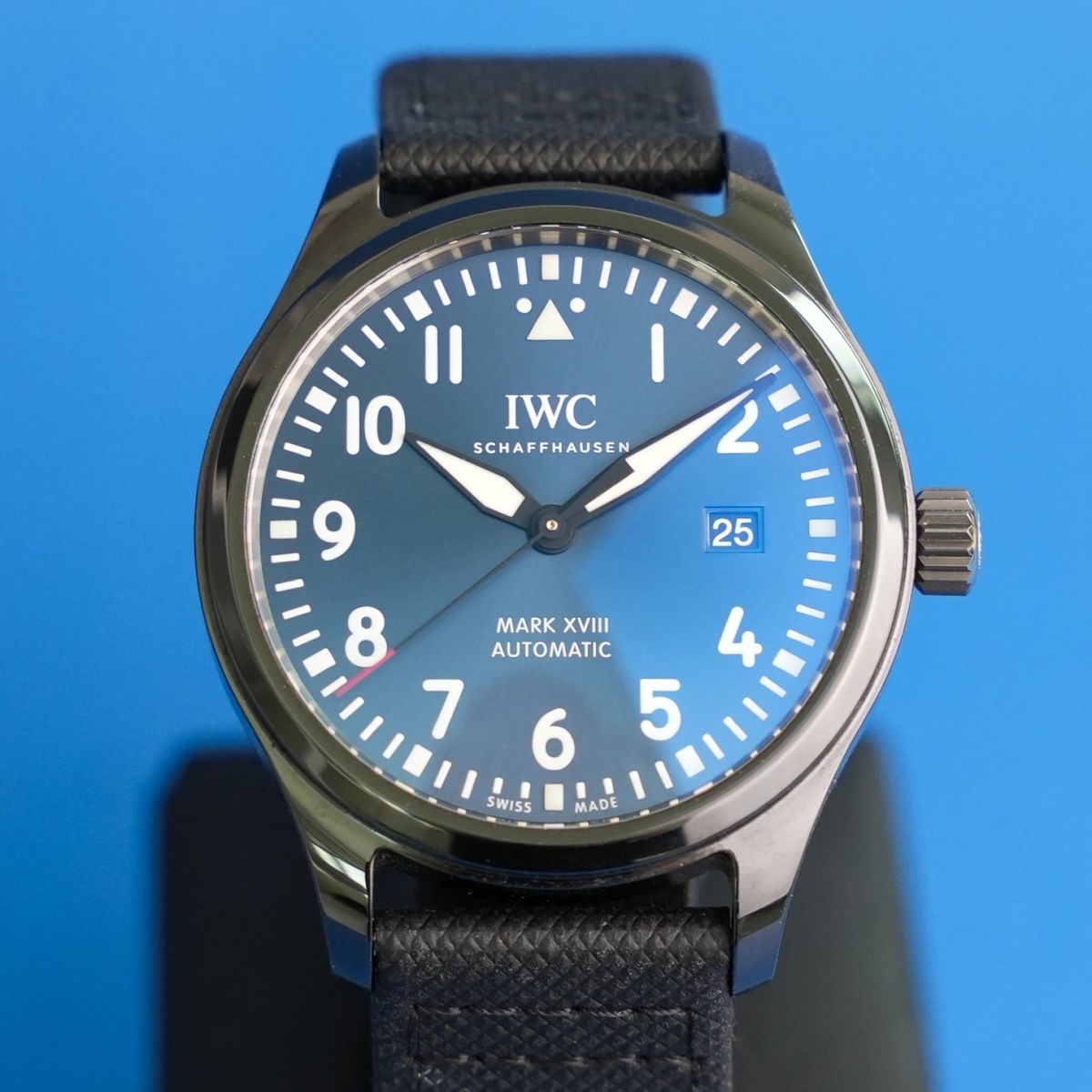 IWC Schaffhausen Fliegeruhr MK18 Laureus Garantiekarte