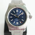 Breitling Chronomat Colt Zifferblatt Blau + Kautschukband