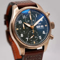 IWC Fliegeruhr Chronograph Bronze Garantiekarte