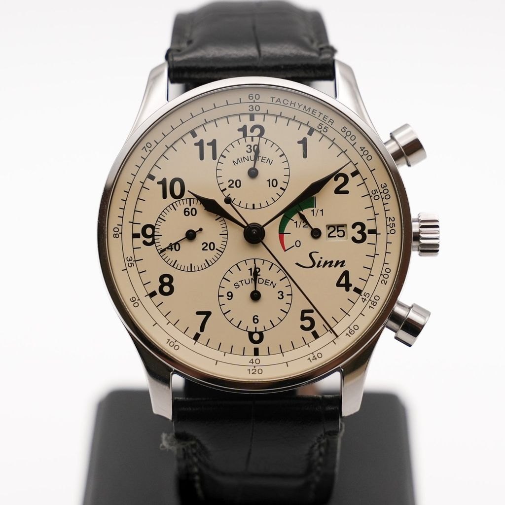 Sinn 956 Klassik Chronograph Frontansicht