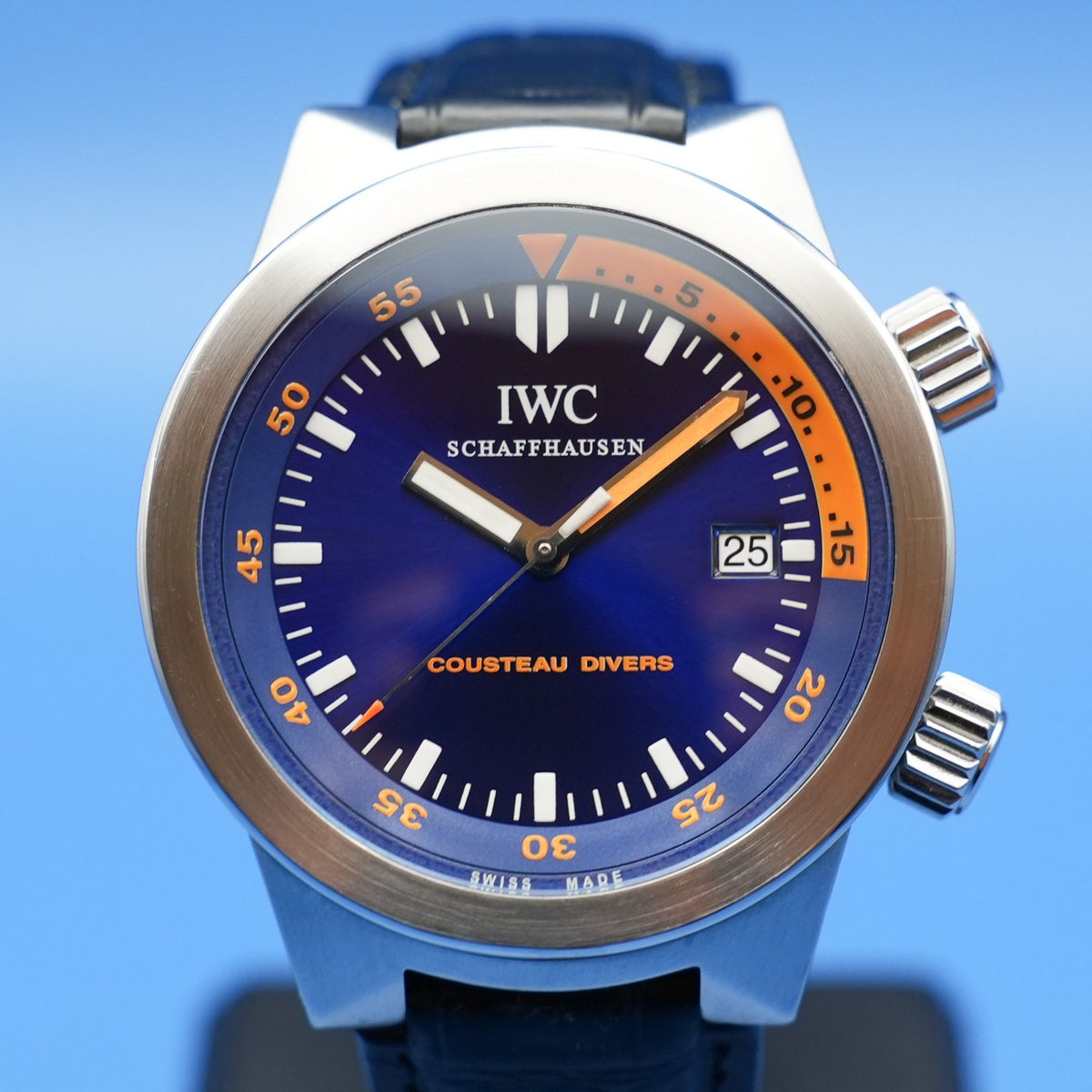 IWC Aquatimer Cousteau Divers Frontansicht