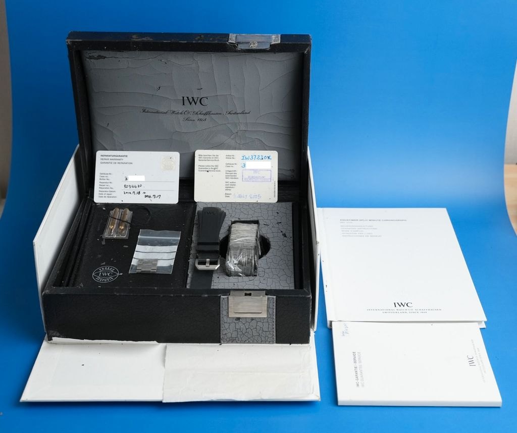 IWC Aquatimer Split Minute Full Set mit originaler IWC-Box und originalen IWC-Papieren
