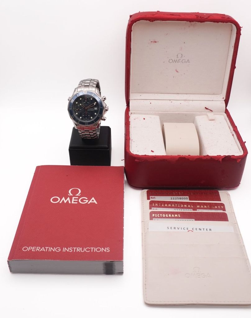 Omega Seamaster Diver 300 Full Set mit originaler Omega-Box, Papieren und Bedienungsanleitung