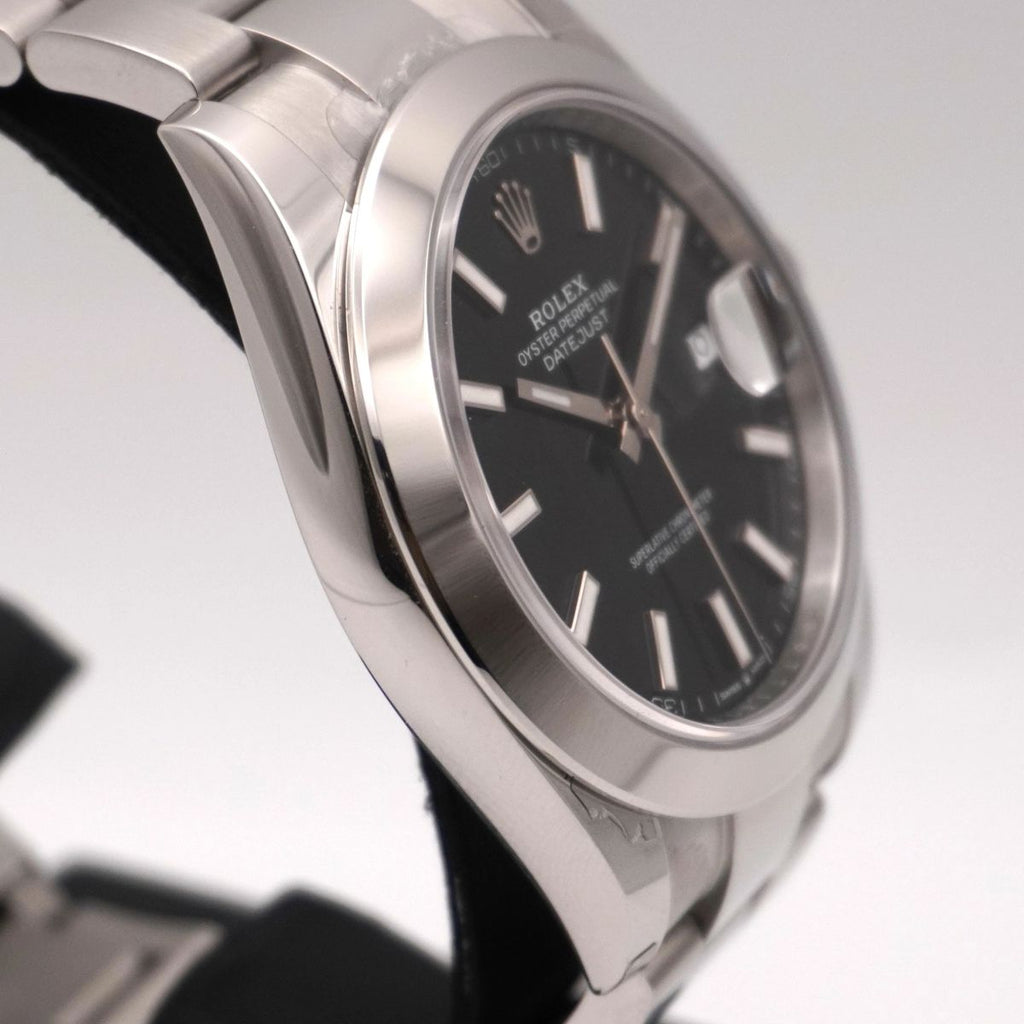 Rolex Datejust 41, schwarzes Zifferblatt