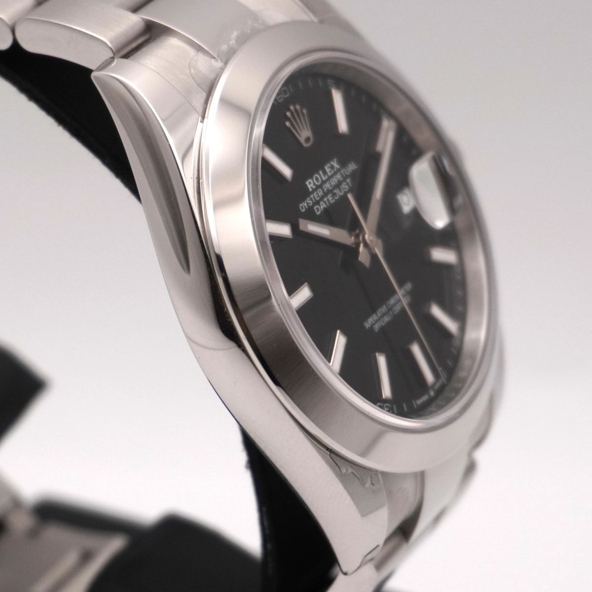 Rolex Datejust 41, schwarzes Zifferblatt