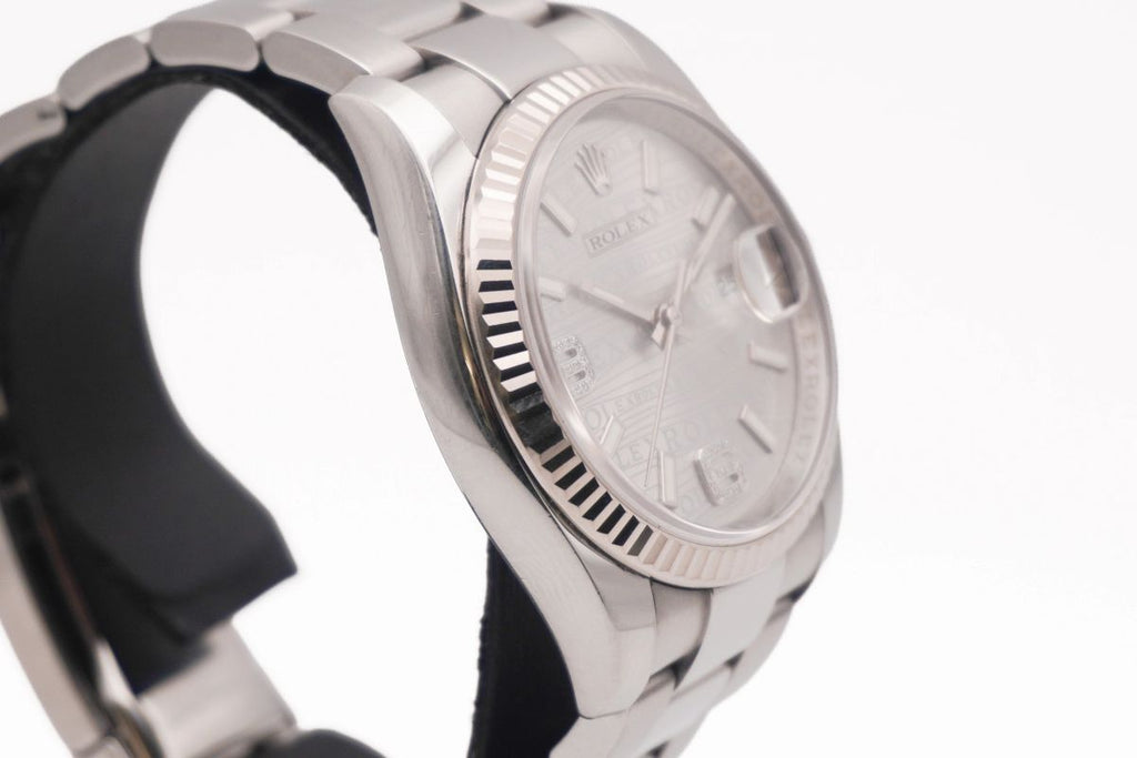 Rolex Datejust 36 seltenes Zifferblatt mit Diamanten