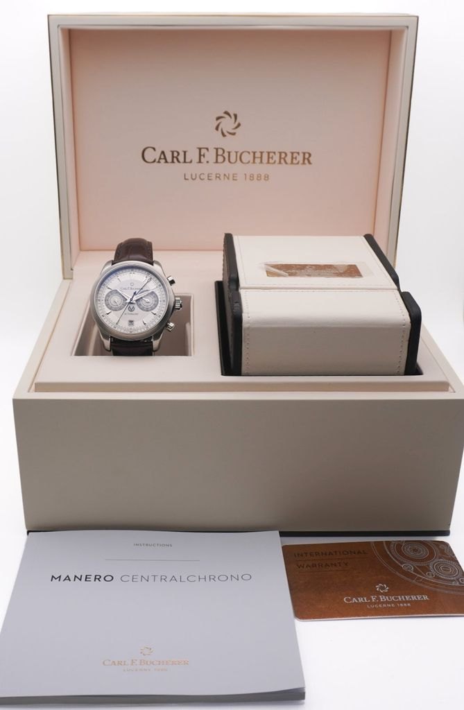 Carl F. Bucherer Manero Chrono im Set mit Box und Papieren
