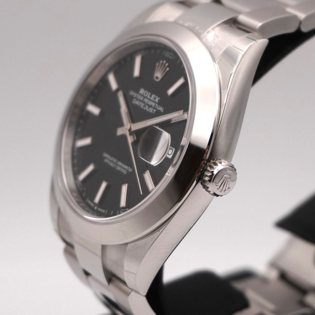 Rolex Datejust 41, schwarzes Zifferblatt