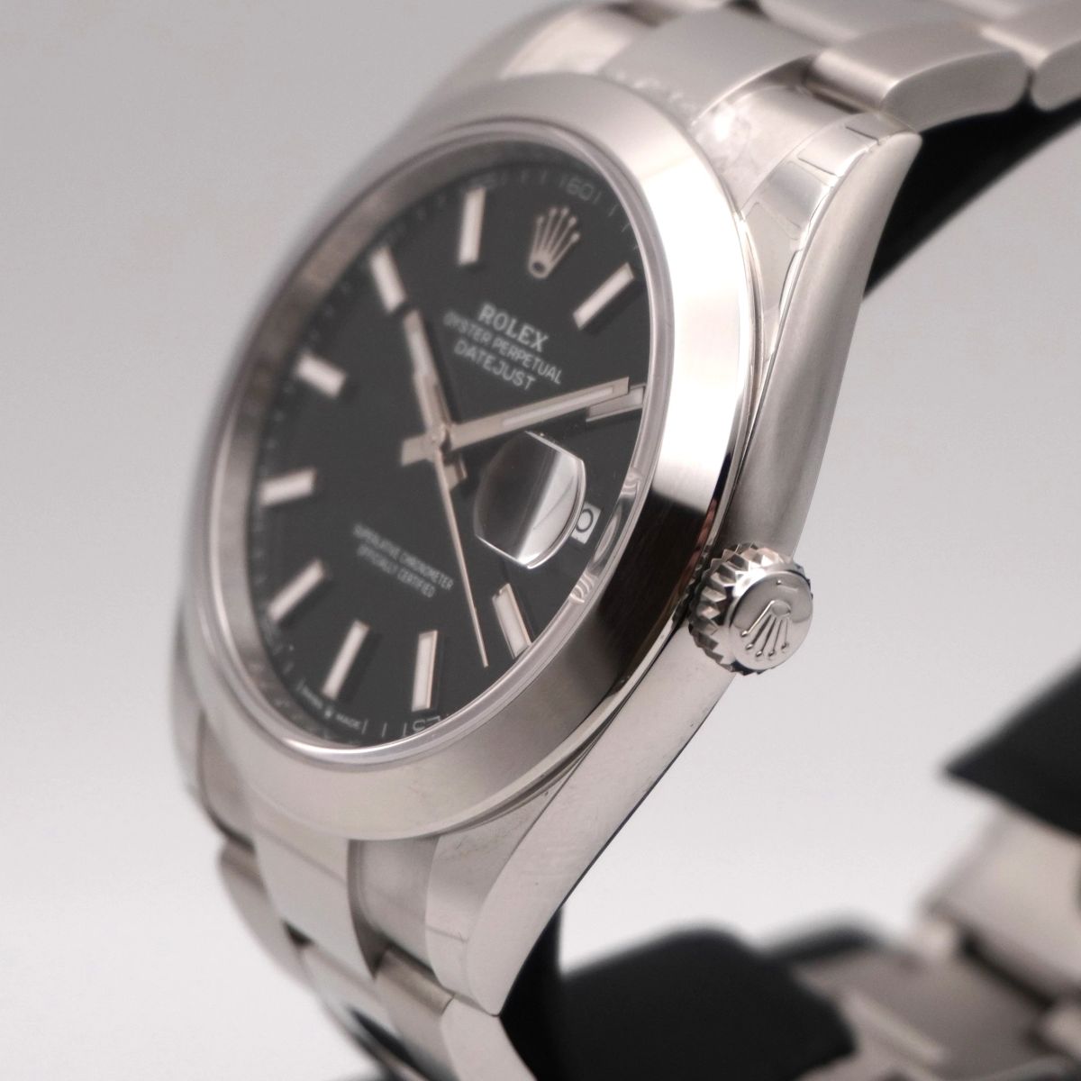 Rolex Datejust 41, schwarzes Zifferblatt