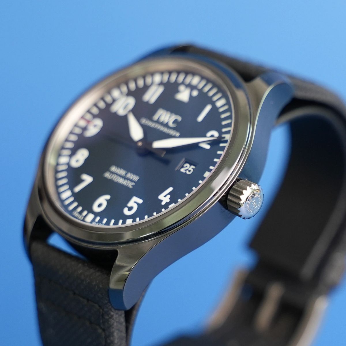 IWC Schaffhausen Fliegeruhr MK18 Laureus Garantiekarte