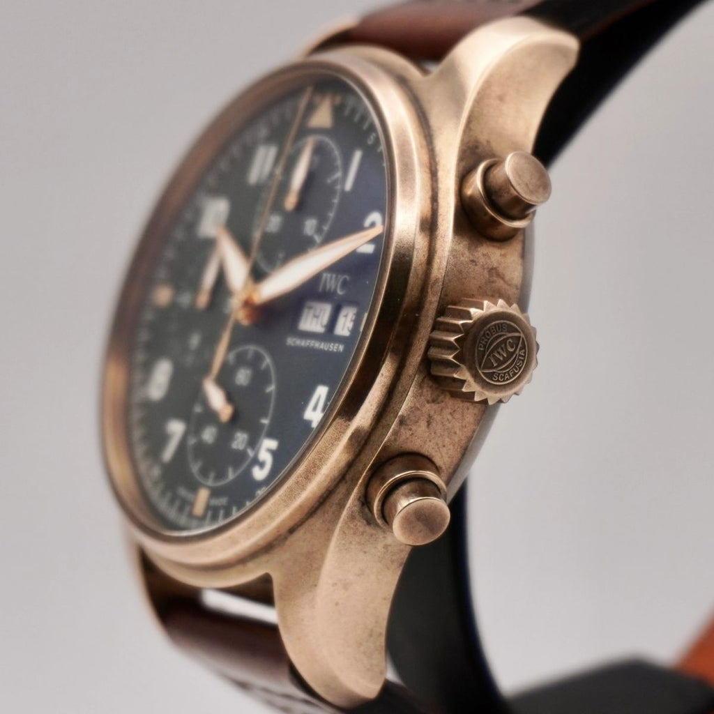 IWC Fliegeruhr Chronograph Bronze Garantiekarte