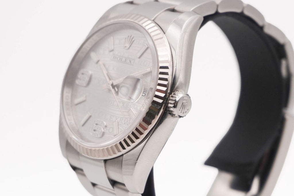 Rolex Datejust 36 seltenes Zifferblatt mit Diamanten