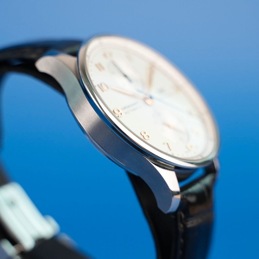 IWC Portugieser Chronograph Zifferblatt Ansicht 3