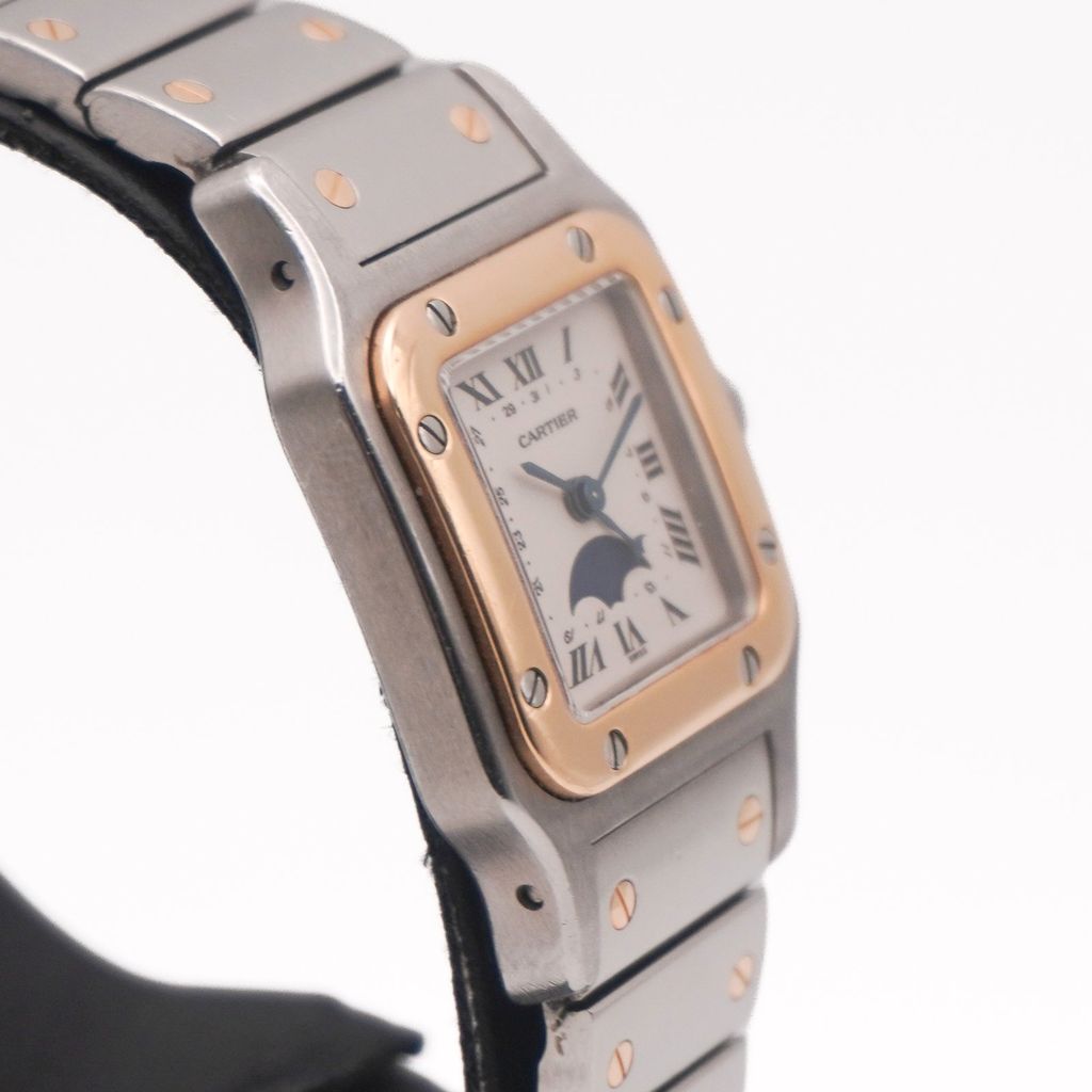 Cartier Santos Galbee Stahl/Gold Ansicht 3