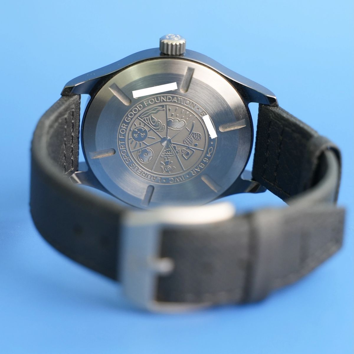 IWC Schaffhausen Fliegeruhr MK18 Laureus Garantiekarte
