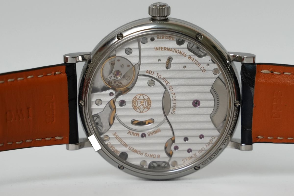 IWC Portofino 8 days Blau