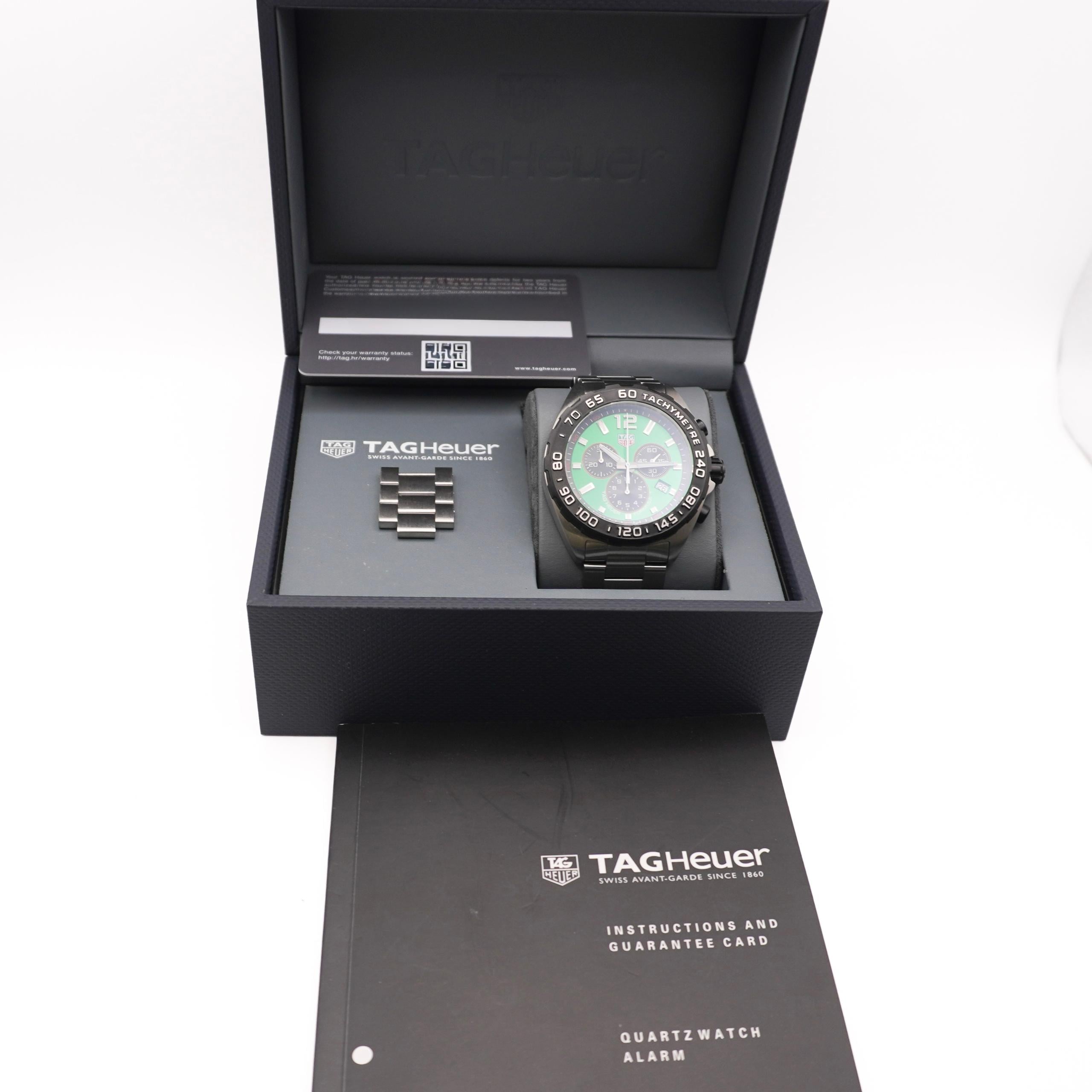 TAG Heuer Formula 1 CAZ101AP — Lieferumfang mit Originalbox und Papieren