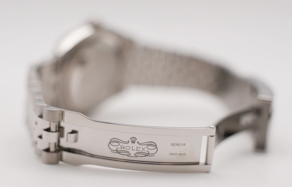 Rolex Datejust 36, blaues Zifferblatt, Jubilee