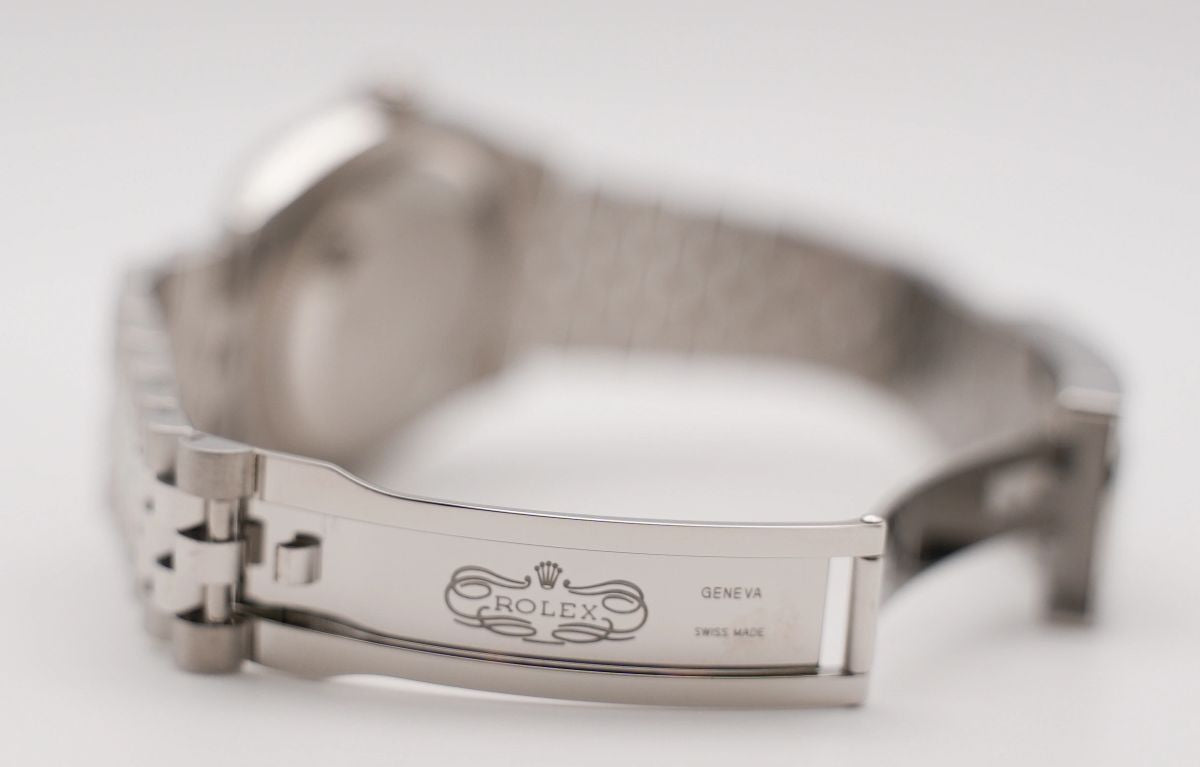 Rolex Datejust 36, blaues Zifferblatt, Jubilee