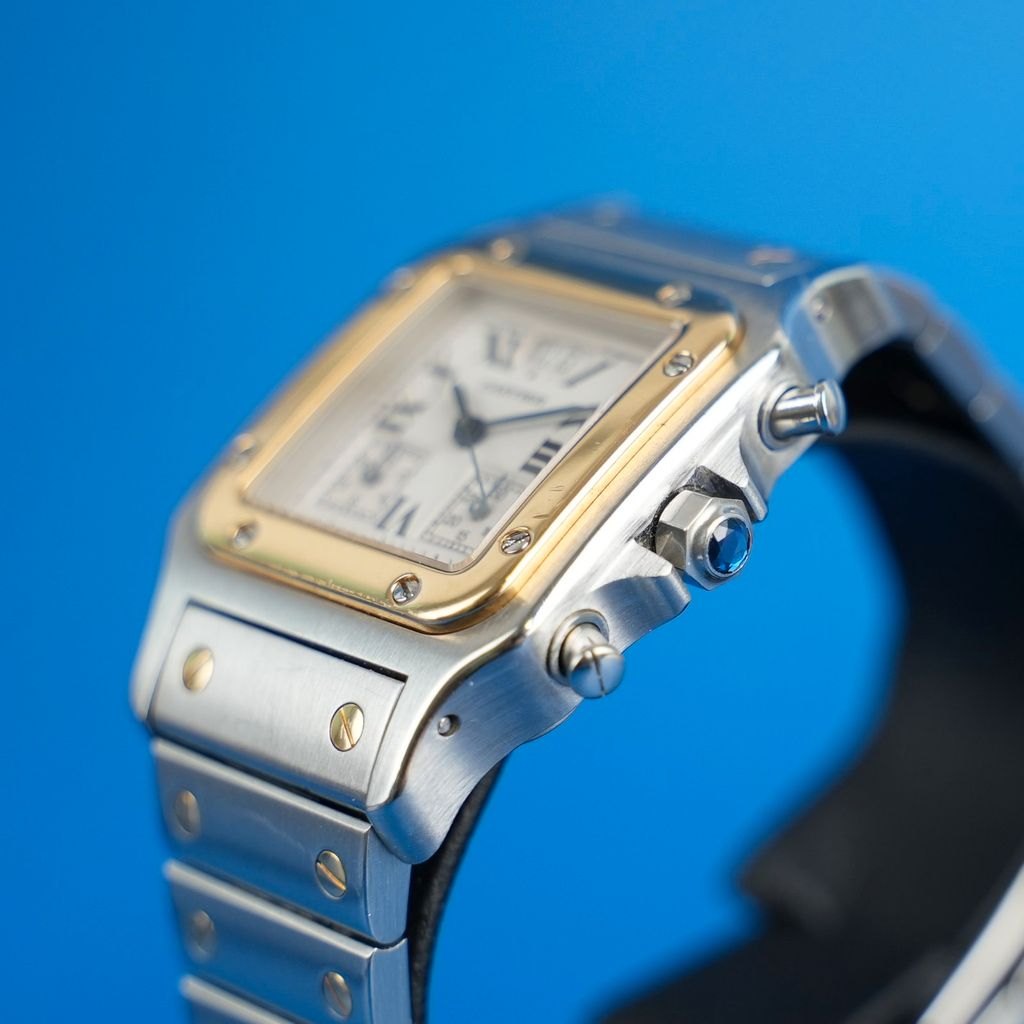 Cartier Santos Galbée Chronograph Ansicht 4