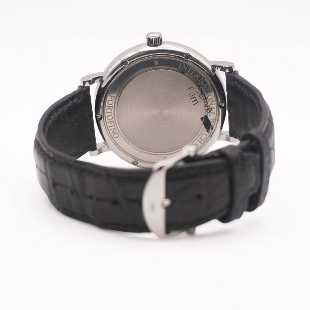 IWC Schaffhausen Portofino Automatic 40 Zifferblatt silber