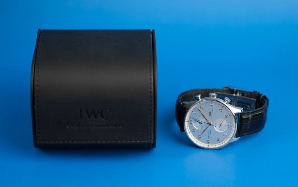 IWC Portugieser Chronograph Zifferblatt Ansicht 7