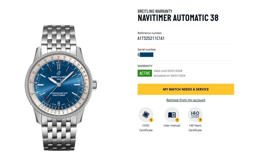Breitling Navitimer Automatic 38 Ansicht 9