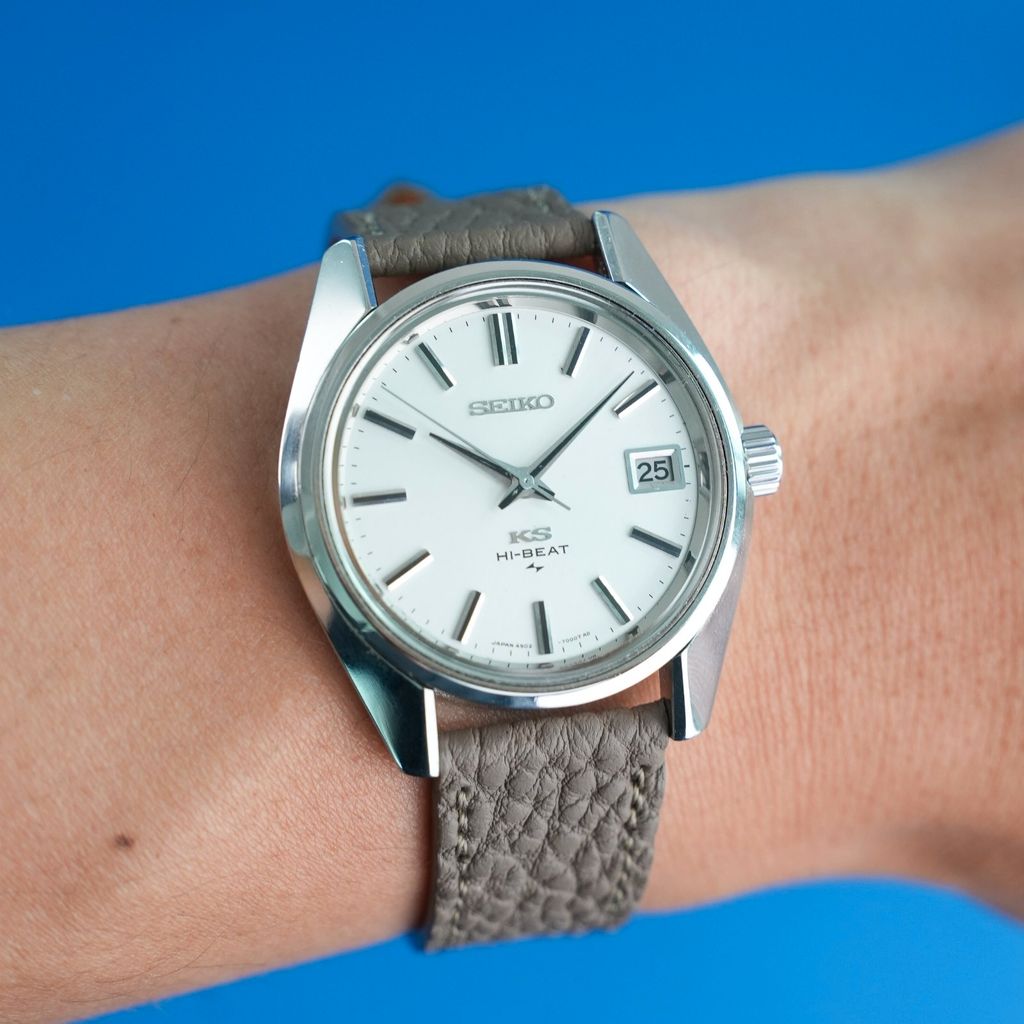 King Seiko Hi-Beat 4502-7001 — am Handgelenk