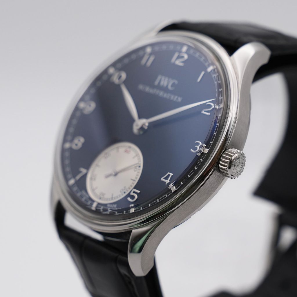 IWC Portugieser Handaufzug seitliche Ansicht