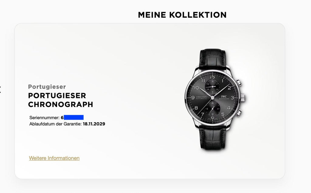 IWC Portugieser Chronograph