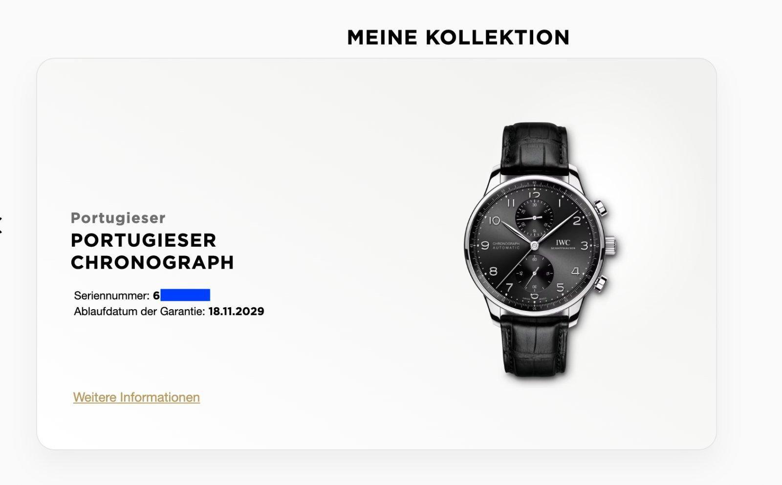 IWC Portugieser Chronograph