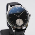 IWC Portugieser Handaufzug IW545404 schwarzes Zifferblatt